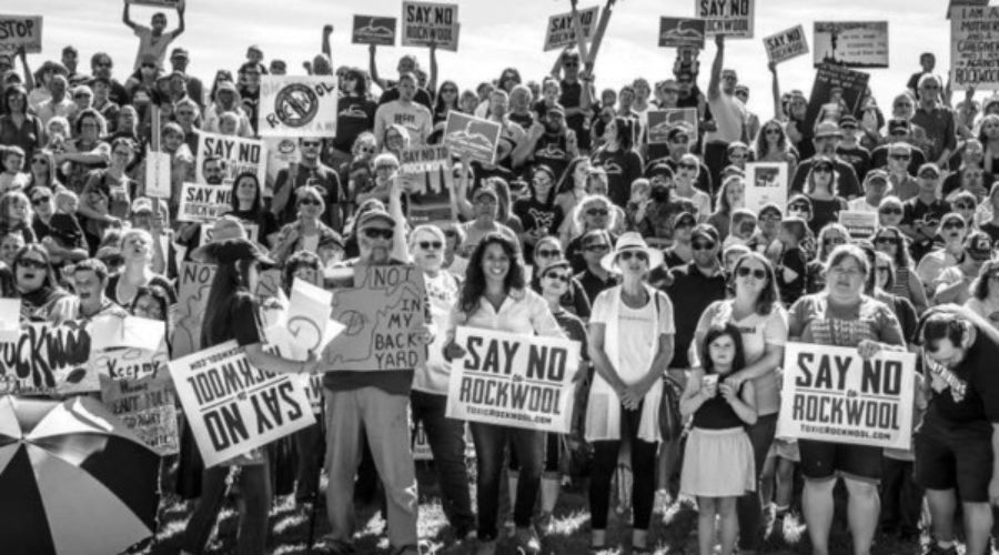 Friends of the Blue Ridge Mountains Action on the Rockwool Industrial Plant