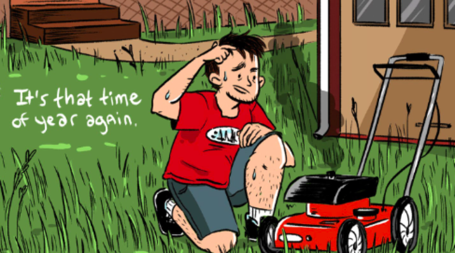 Hate mowing your yard – Why do it?