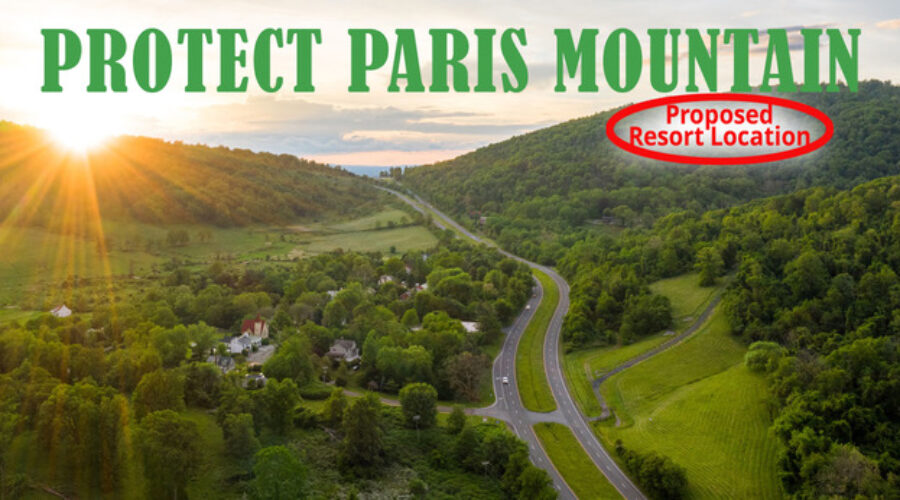 County Disapproves Eastwind Site Plan for Paris Mountain